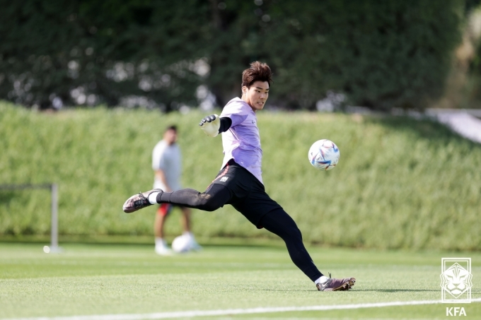 송범근. /사진=대한축구협회 제공