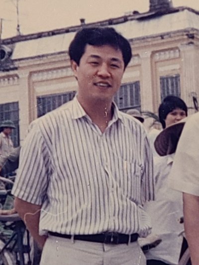 김형기 전 삼성물산 상무가 베트남 하노이에 주재원으로 체류하던 1990년 촬영된 사진. /사진 제공=김형기 전 상무 