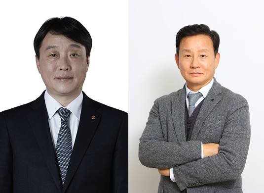 남창희 롯데하이마트 신임 대표(왼쪽)와 김찬수 전자랜드 신임 대표(오른쪽)의 모습/사진= 각 사 제공