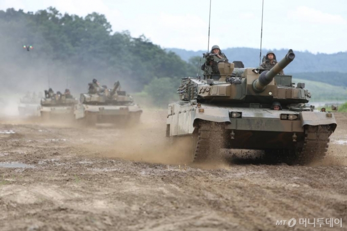 K2 전차.