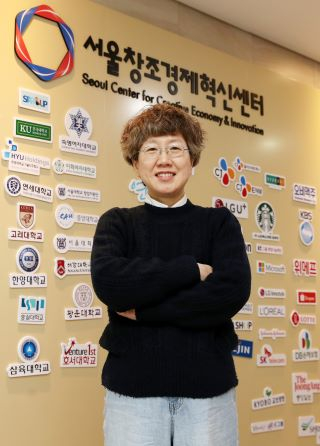 황윤경 서울창조경제혁신센터장/사진=김휘선 기자 