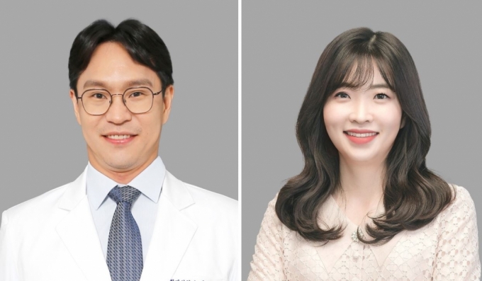제2회 임성기연구자상 젊은연구자상 수상자 강지훈·김혜영 교수/사진제공=임성기 재단