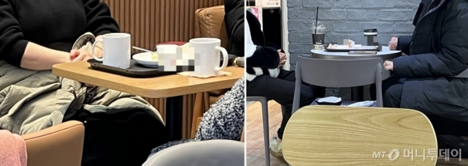 21일 오후 4시 서울 동대문구 한 카페 안에서 손님들이 종이컵을 사용해 음료를 마시고 있다. /사진=유예림 기자