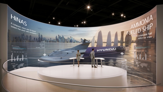 HD현대 CES 2030 부스 조감도 /사진=HD현대