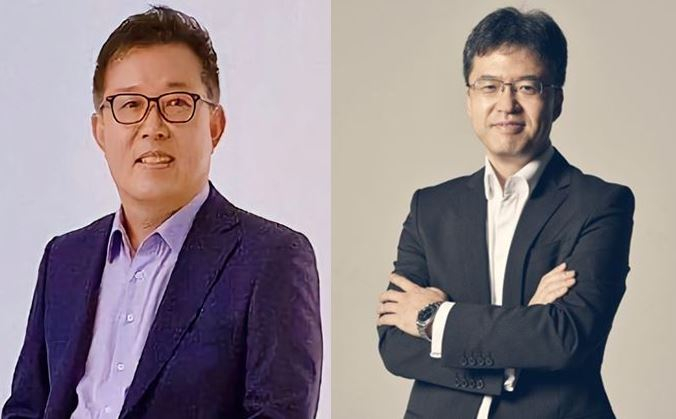 2023년 바이오 시장 전망 대담에 나선 유효상 유니콘경영경제연구원장(왼쪽)과 정태흠 미국 SV 바이오벤처스 대표/사진제공=유니콘경영경제연구원