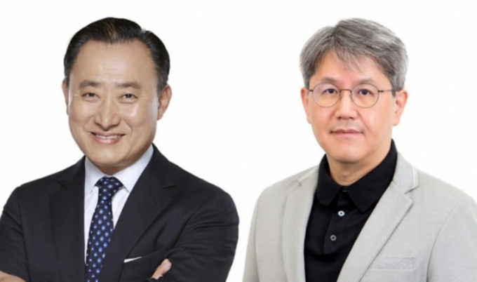 코웨이 이해선 부회장(왼쪽)과 단독대표가 된 서장원 대표./사진=코웨이