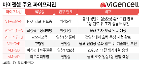 바이젠셀, 면역항암제 조기상업화·범용항암제 기술수출 나선다