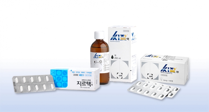 씨잘, 지르텍 제품/사진=제일약품