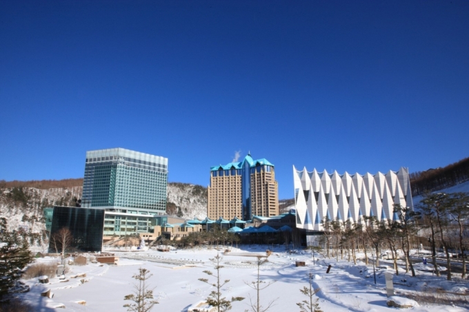 강원랜드 그랜드호텔 겨울 전경 ./사진=강원랜드