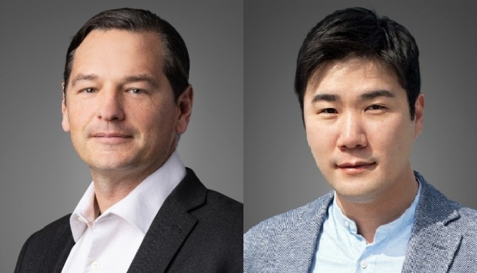 SK바이오사이언스가 지속가능한 성장 모멘텀을 강화하고자 글로벌 빅파마 출신의 리차드 캔싱어(왼쪽)와 이동수 부사장을 신규 영입했다.