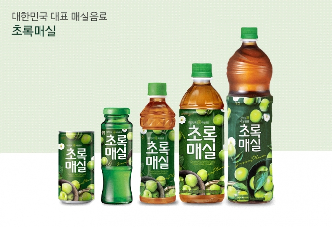 웅진식품, 2월부터 초록매실 등 음료 20여종 가격 인상 - 머니투데이