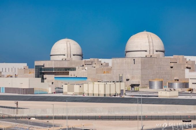 UAE 바라카 원전. (한국전력 제공)