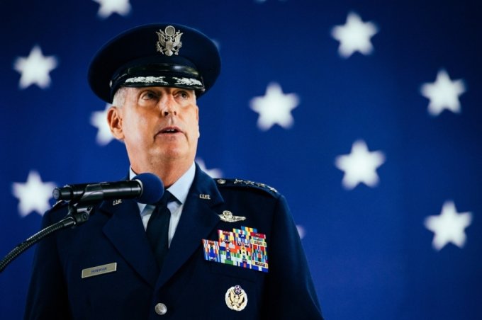 마이크 미니한 미국 공군 기동사령부 사령관 /사진=블룸버그