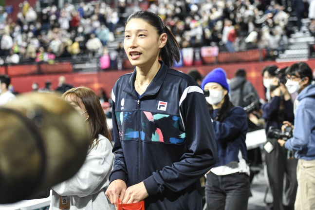김연경./사진=한국배구연맹