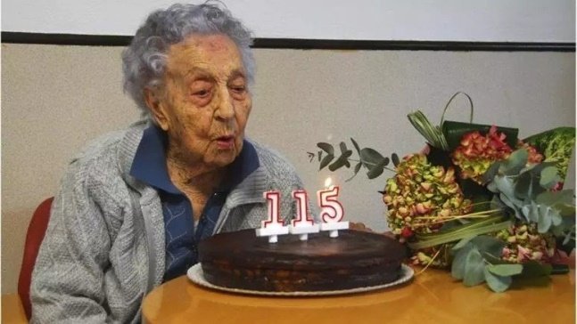 115세 나이로 세계 최고령자가 된 마리아 브리냐스 모레라 /사진=트위터