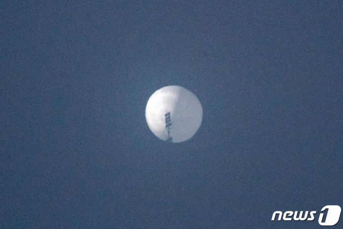  ̱ ³   ߰ߵ ߱ ⱸ Ǵ ǳ, ϸ  ǳ(Spy balloon)  /AFPBBNews=1