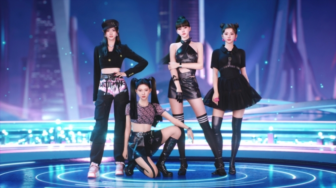 넷마블에프앤씨 자회사 메타버스엔터테인먼트가 선보인 가상 아이돌그룹 '메이브'. /사진=넷마블