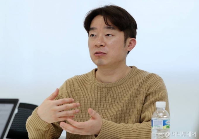 신상훈 그린랩스 대표 /사진=김휘선 기자 hwijpg@