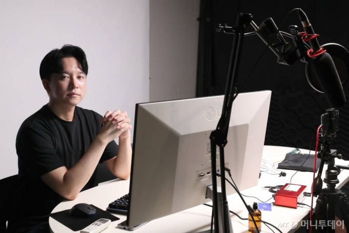 유튜버 &#039;신사임당&#039; 주언규씨 /사진=이기범 기자 leekb@
