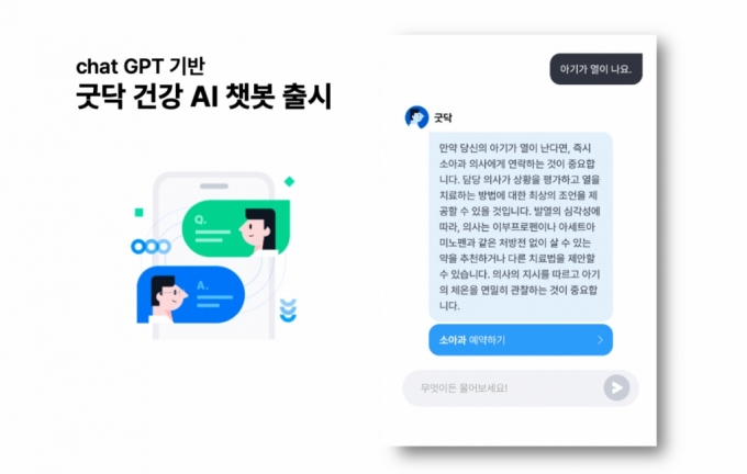 대세 기술 '챗GPT' 건강관리에 도입한 굿닥 "비대면진료와 연계"