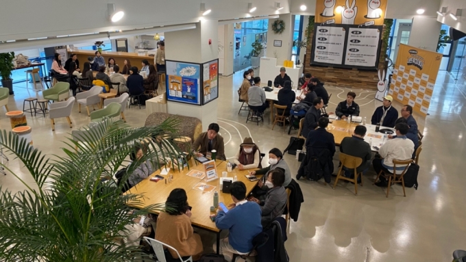  3일 제주센터 J-Space에서 열린 &#039;로컬크리에이터 네트워킹데이 2회차&#039; 행사 현장/사진제공=제주창조경제혁신센터 