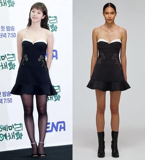 혜리, 실루엣 강조한 '아찔' 뷔스티에 드레스…어디 거?