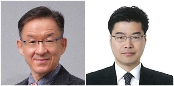왼쪽부터 이용호 한국표준과학연구원 초전도양자컴퓨팅시스템 연구단장, 정재욱 과학기술정보통신부 양자기술개발지원과장. / 사진제공=과학기술정보통신부