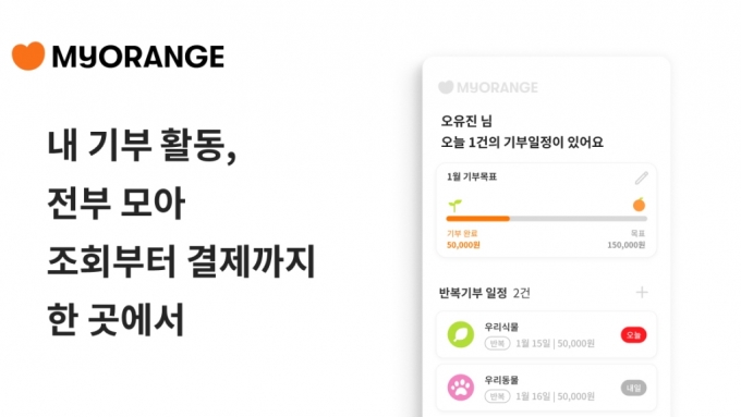 마이오렌지 서비스 /사진제공=마이오렌지