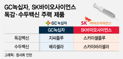 코로나 걷혔다…녹십자 vs SK바사 다시 백신 진검승부
