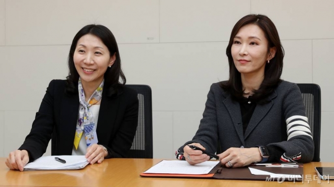 (왼쪽부터) 법무법인 광장의 이한경(사법연수원 38기)·이정명(사법연수원 34기) 변호사 /사진=홍봉진기자 honggga@