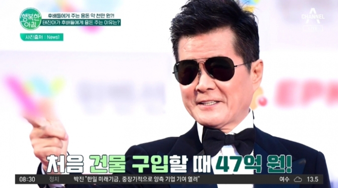 /사진=채널A '행복한 아침'