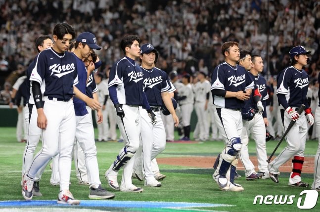한국 야구 대표팀. /사진=뉴스1