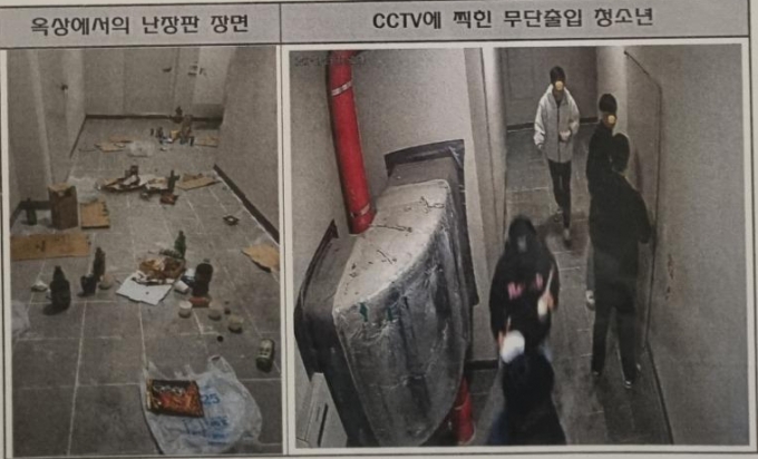 쓰레기 뒹굴고 난장판 쓰레기 뒹굴고 난장판