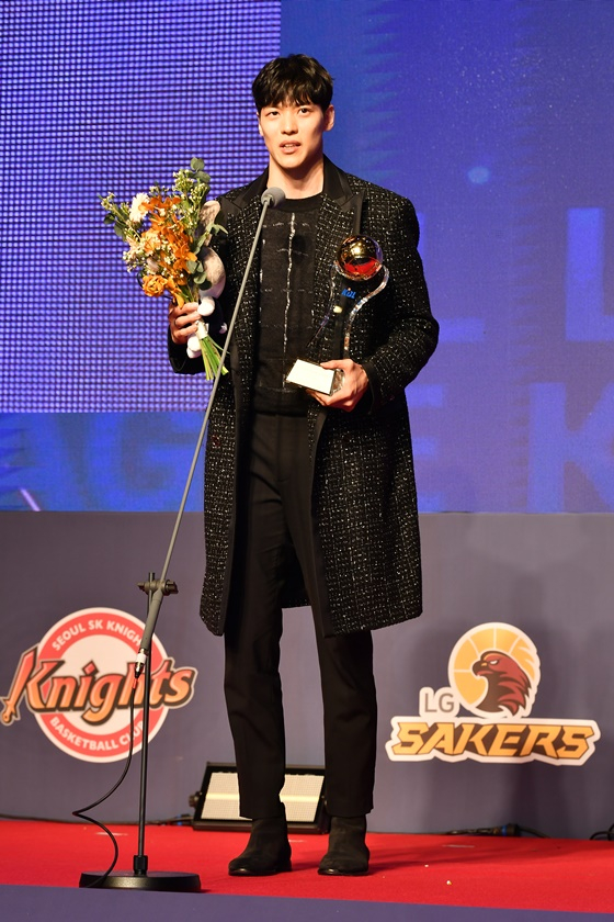 서울 SK 김선형이 10년 만에 정규리그 MVP를 차지했다. /사진=KBL 제공