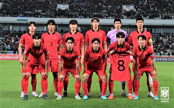 한국 20세 이하(U-20) 축구대표팀. /사진=대한축구협회 제공