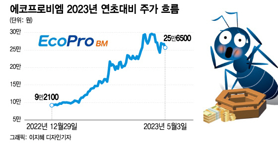 "20만원도 비싸" 에코프로비엠 고평가 논쟁 '화르륵'