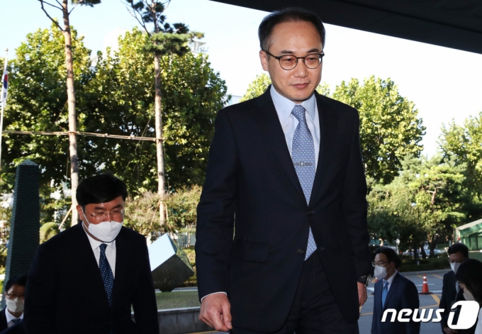 이원석 검찰총장이 지난해 9월 27일 서울 양천구 서울남부지방검찰청을 방문하고 있다. /사진=뉴스1.