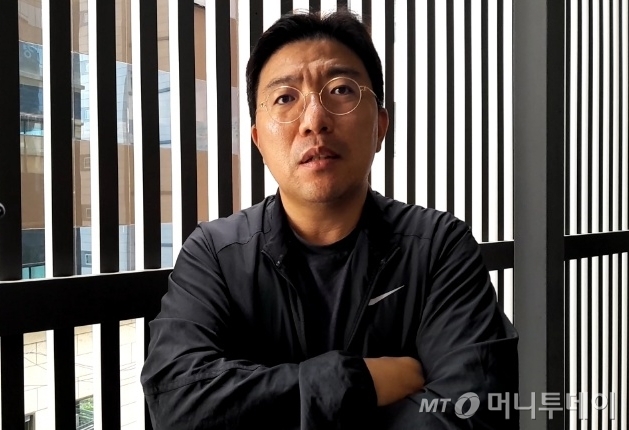 소시에테제네랄증권(SG)발(發) 주가 폭락 사태와 관련해 주가조작 의혹 핵심으로 지목된 라덕연 H투자컨설팅업체 대표. /사진=뉴시스.