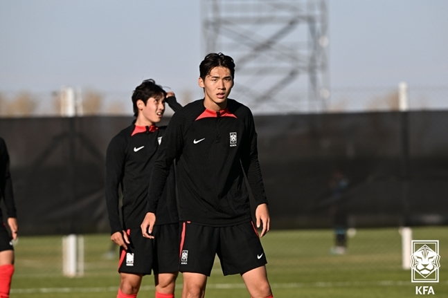 한국 U-20 축구대표팀 센터백 김지수. /사진=대한축구협회