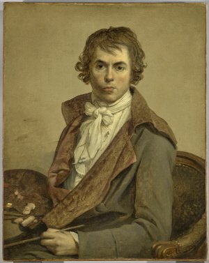 자크 루이 다비드, 자화상. 1794, 프랑스 루브르 박물관/사진= 루브르 박물관