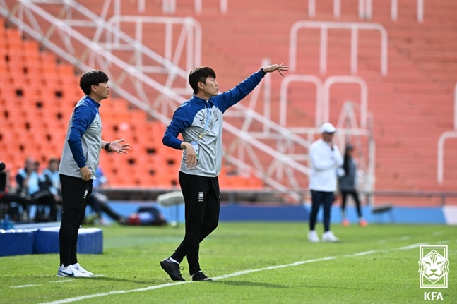 김은중 한국 U-20 축구대표팀 감독. /사진=대한축구협회