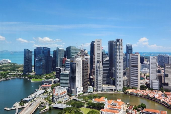 싱가포르 중심업무지구의 모습. 싱가포르는  GFCI(국제금융센터지수) 평가에서 세계 3위에 올랐다. /사진=김남이 기자(싱가포르)