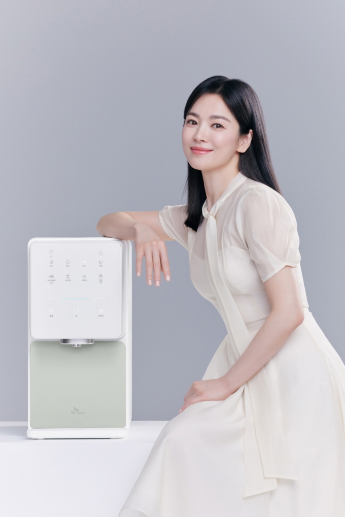 SK매직 원코크 얼음물 정수기./사진제공=SK매직.