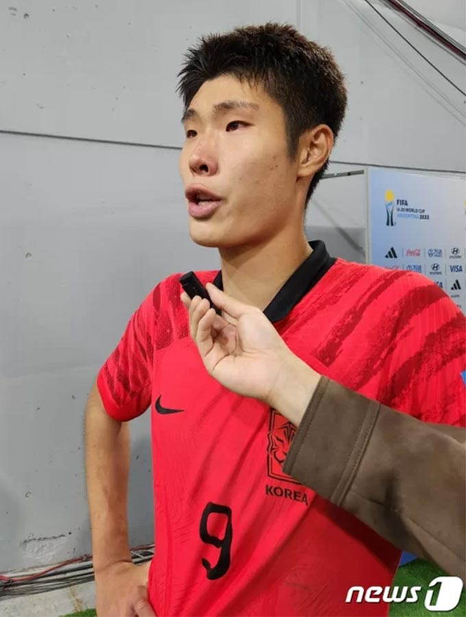 한국 U-20 대표팀 공격수 이영준./사진=뉴스1
