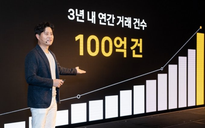 신원근 카카오페이 대표는 지닌달 간담회에서 &quot;별도기준 수익 창출과 수익성 개선으로 머지않아 연결 관점으로 흑자를 낼 수 있을 것&quot;이라고 말했다. /사진=카카오페이