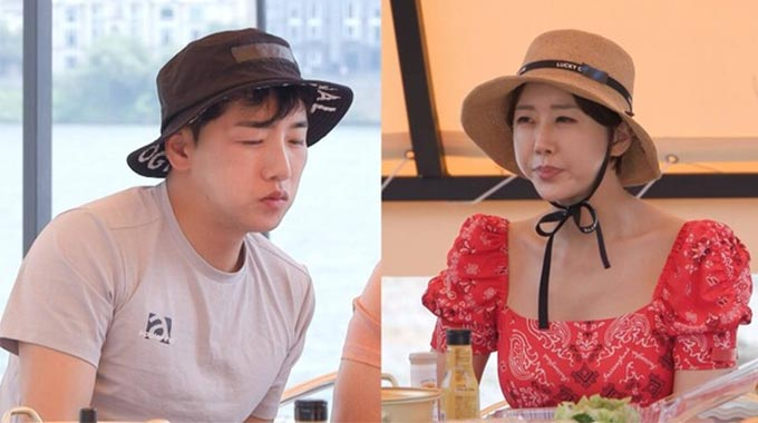 가수 박군, 그룹 LPG 출신 배우 한영./사진=SBS &#039;동상이몽2-너는 내 운명&#039;