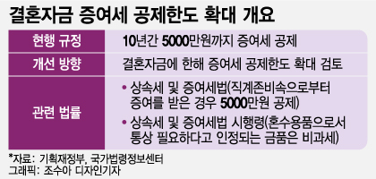 "집값 비싼데 5억은 돼야"…'결혼자금 증여세 공제', 시민 반응은