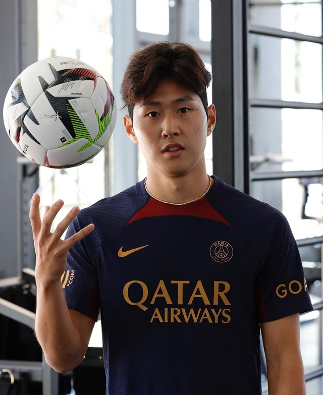 이강인. /사진=PSG SNS