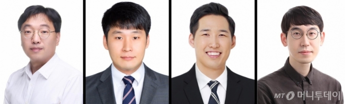 (왼쪽부터) 박종열, 오범석, 김병수, 김한울 교수/사진제공=서울과학기술대학교