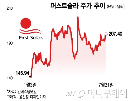 美태양광 신규 시장의 60% 휩쓸어…'보조금 잭폿' 터트린 업체